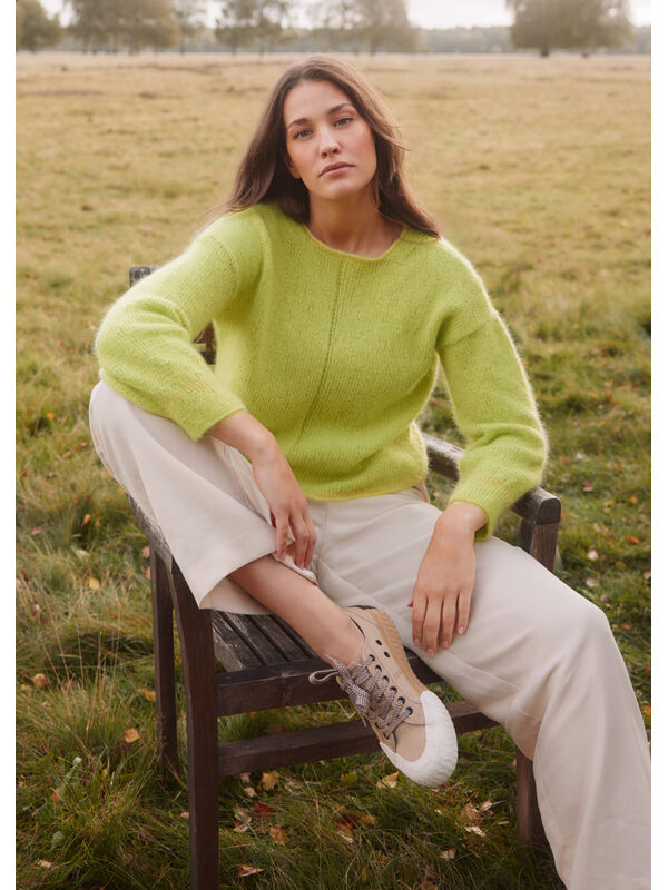Lana Grossa PULLOVER Ecopuno & Silkhair - Stickmönster (SE)