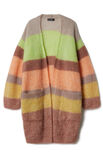 Lana Grossa LÅNG CARDIGAN Silkhair - Stickmönster (SE)