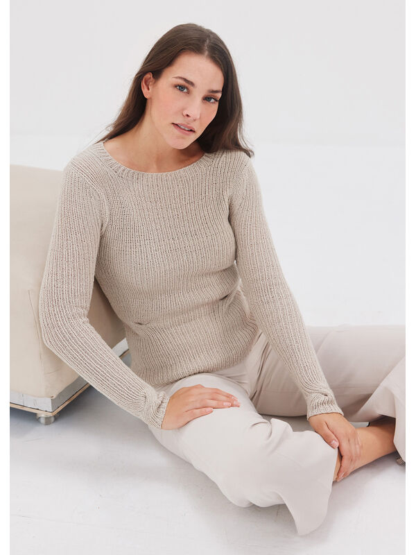 Lana Grossa PULLOVER Alta Moda Cotolana - Stickmönster (SE)