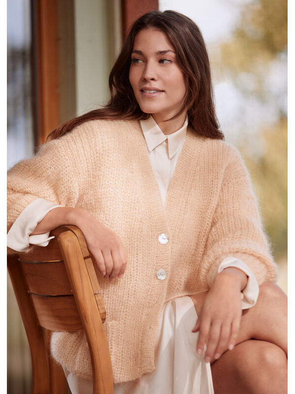 Lana Grossa CARDIGAN Silkhair - Stickmönster (SE)