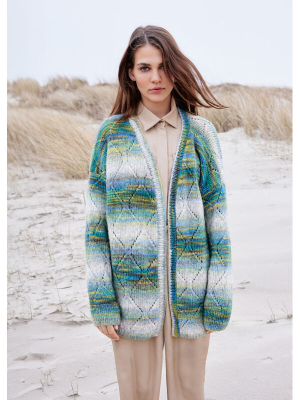 Lana Grossa CARDIGAN Picasso - Stickmönster (SE)