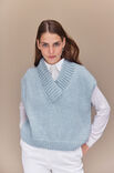 Lana Grossa SLIPOVER Cool Merino Big - Stickmönster (SE)