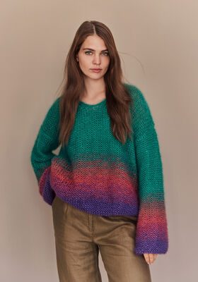 PULLOVER Silkhair - Stickmönster (SE) från Lana Grossa