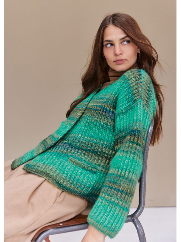 Lana Grossa CARDIGAN Picasso - Stickmönster (DK)