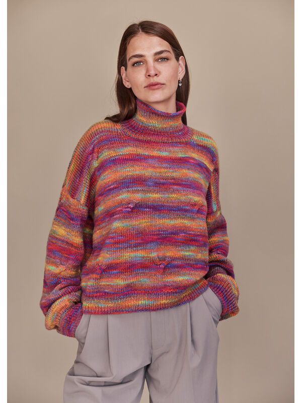 Lana Grossa PULLOVER Cool Merino Color - Stickmönster (DK)