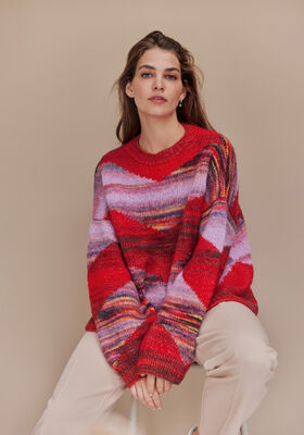 PULLOVER Picasso - Stickmönster (SE) från Lana Grossa