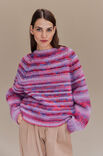 Lana Grossa PULLOVER TOPDOWN Picasso - Stickmönster (DK)