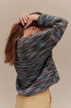 Lana Grossa PULLOVER Cool Merino Big Color - Stickmönster (DK)