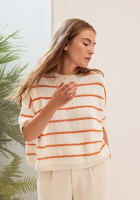 T-SHIRT Summer Softness - Stickmönster (SE) från Lana Grossa