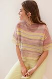 Lana Grossa T-SHIRT Silkhair & Cottonhair - Stickmönster (SE)