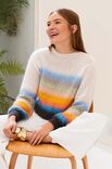 Lana Grossa PULLOVER Silkhair - Stickmönster (SE)