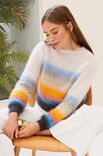 Lana Grossa PULLOVER Silkhair - Stickmönster (SE)
