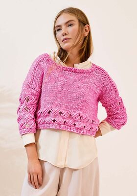 PULLOVER Gelato Vintage - Stickmönster (SE) från Lana Grossa