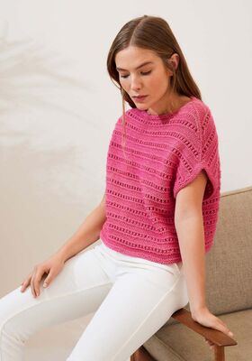 SLIPOVER Summer Softness - Stickmönster (DK) från Lana Grossa