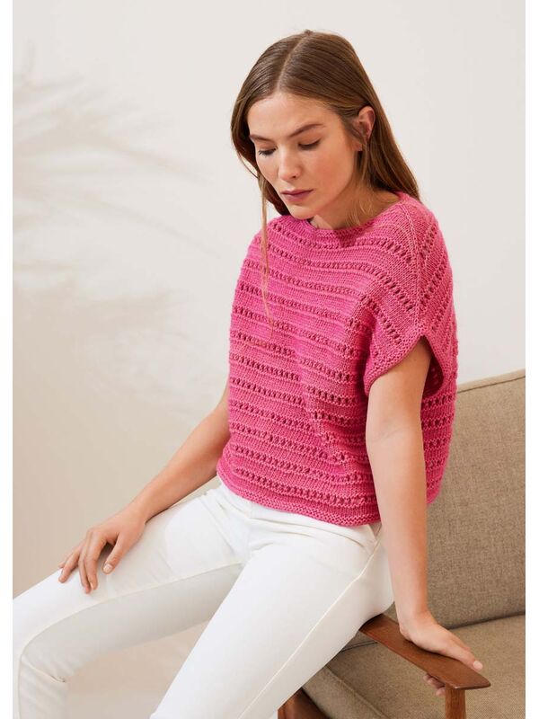 Lana Grossa SLIPOVER Summer Softness - Stickmönster (DK)