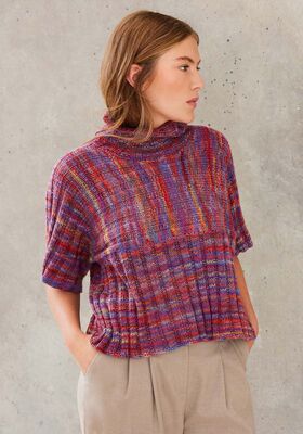 T-SHIRT Cotonella Multi - Stickmönster (DK) från Lana Grossa