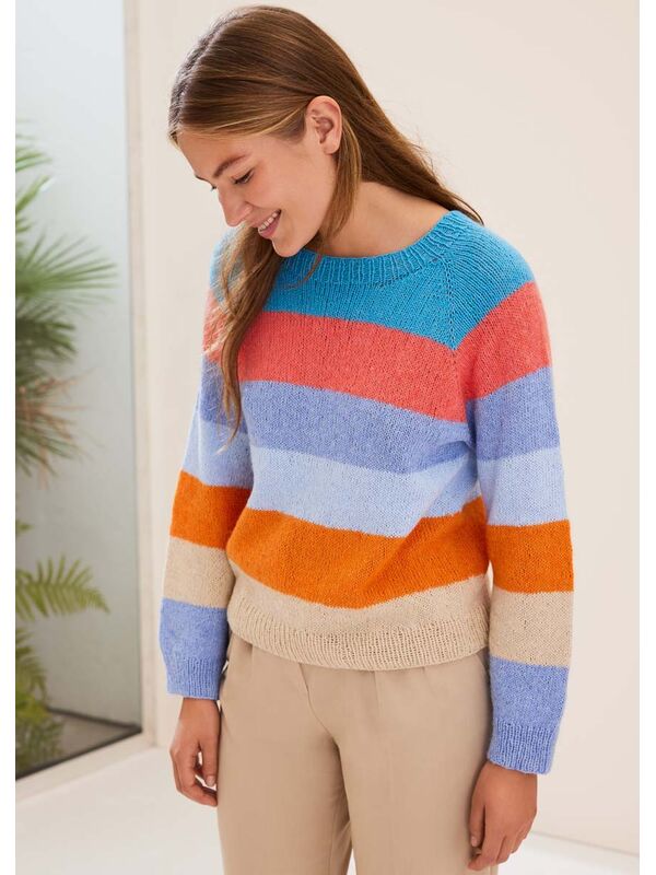 Lana Grossa PULLOVER Ecopuno - Stickmönster (NO)