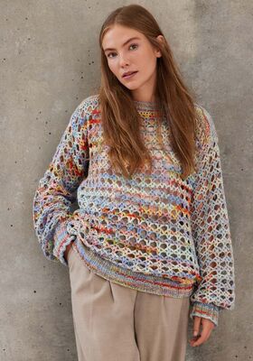 PULLOVER Cotonella Multi - Stickmönster (DK) från Lana Grossa