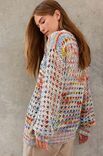 Lana Grossa PULLOVER Cotonella Multi - Stickmönster (DK)