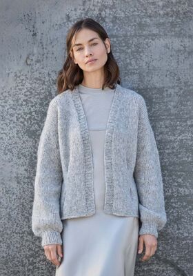 CARDIGAN Alpaca Air II från Lana Grossa