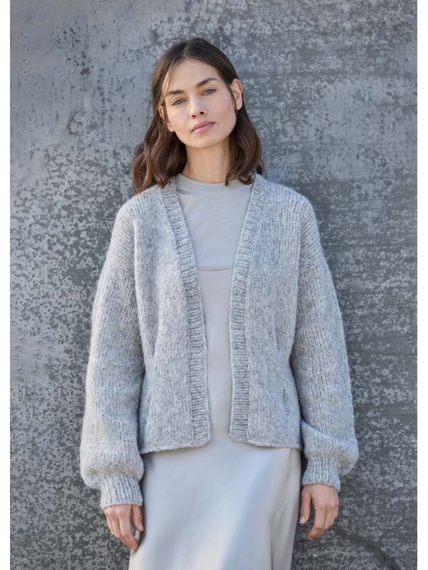 Lana Grossa CARDIGAN Alpaca Air II