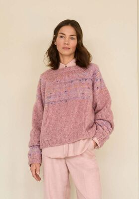 PULLOVER Alpaca Air II & Cassata från Lana Grossa