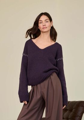 V-PULLOVER Winter Softness från Lana Grossa