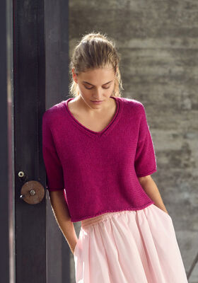 V-SHIRT Summer Softness från Lana Grossa