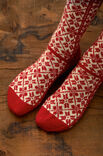 Lana Grossa JULSOCKOR Meilenweit 50g - Stickmönster (DK)