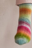Lana Grossa BAS-SOCKOR Meilenweit 100g Color Mix Multi - Stickmönster (SE)