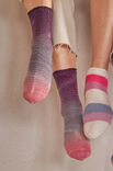 Lana Grossa SOCKOR Meilenweit 50g Merino hand-dyed - Stickmönster (SE)