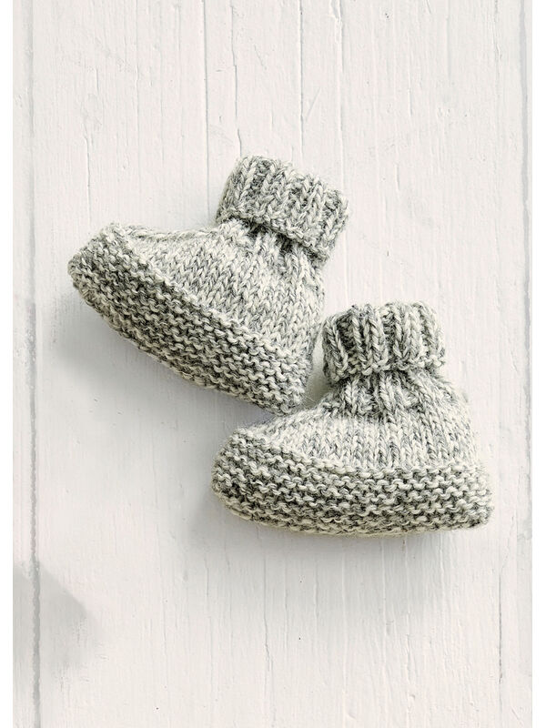 Lana Grossa BABYSOCKOR Meilenweit 6-fach 150g Mouliné - Stickmönster (SE)