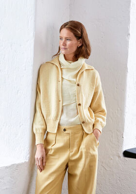 CARDIGAN GERDA I Cool Wool Superbig från Lana Grossa