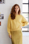 Lana Grossa TOP-DOWN-PULLOVER IDA I Cool Wool & Silkhair