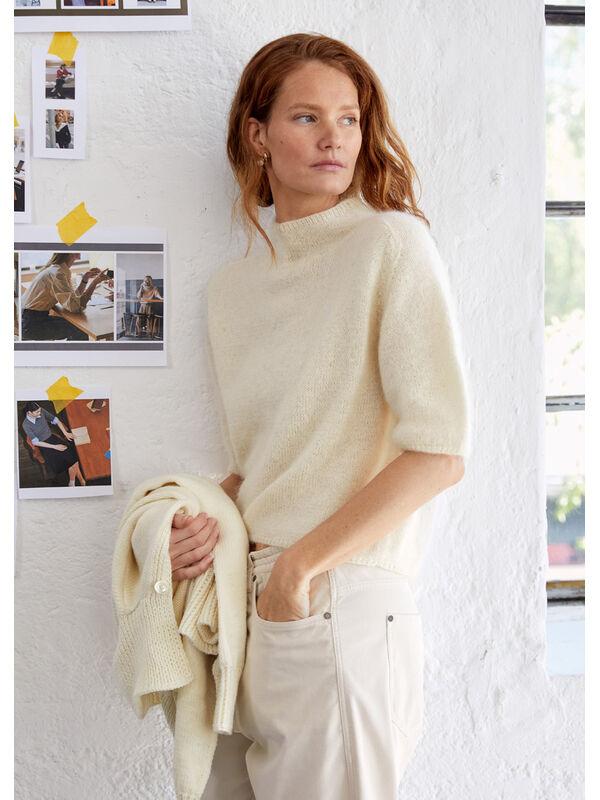 Lana Grossa SHIRT HEDDA I Cool Wool Lace & Silkhair