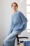 Lana Grossa PULLOVER MARTA III Cool Wool Mélange