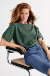 Lana Grossa TOP-DOWN-SHIRT HEDDA IV Cool Wool Dots