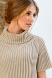 Lana Grossa RIBBTRÖJA Cool Wool Melange - Stickmönster (SE)