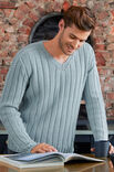 Lana Grossa PULLOVER (Man) Cool Wool Big - Stickmönster (SE)
