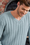 Lana Grossa PULLOVER (Man) Cool Wool Big - Stickmönster (SE)