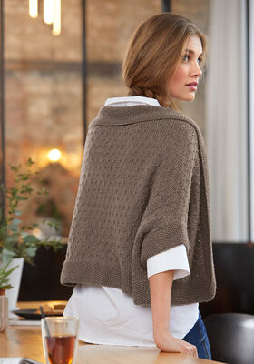 VÄST Cool Wool Big - Stickmönster (SE) från Lana Grossa