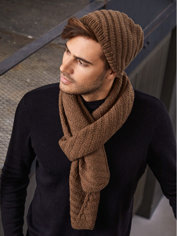 Lana Grossa SJAL (MAN) Cool Wool Big - Stickmönster (SE)