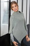 Lana Grossa PONCHO Cool Wool Big - Stickmönster (SE)