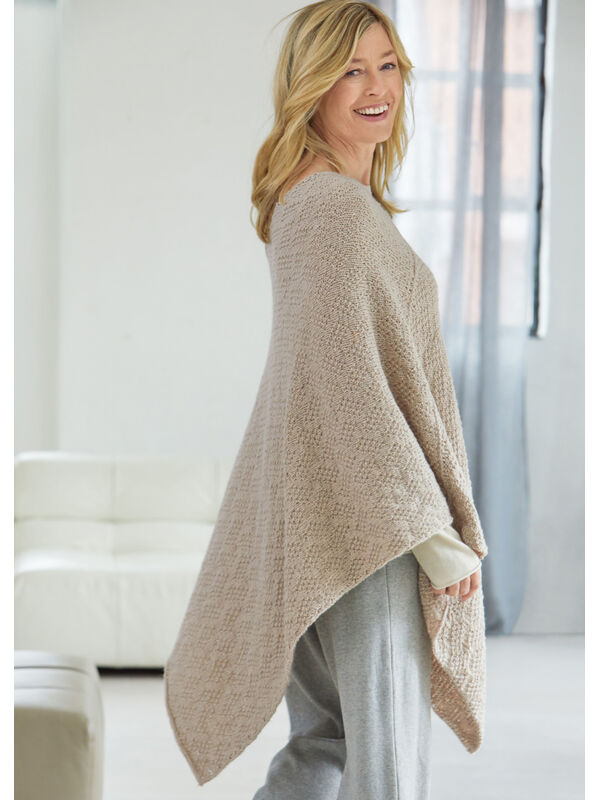 Lana Grossa PONCHO Merino Uno - Stickmönster (SE)