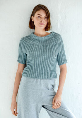PULLOVER Cool Wool - Stickmönster (DK) från Lana Grossa
