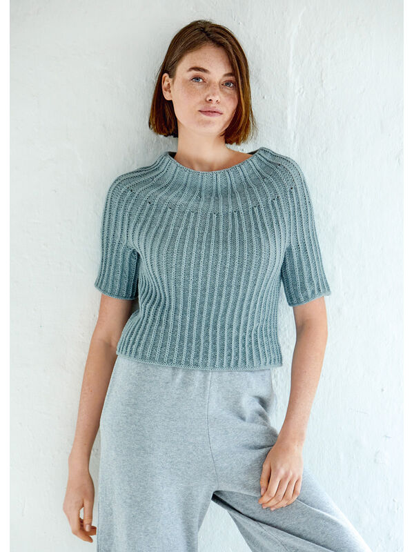 Lana Grossa PULLOVER Cool Wool - Stickmönster (DK)