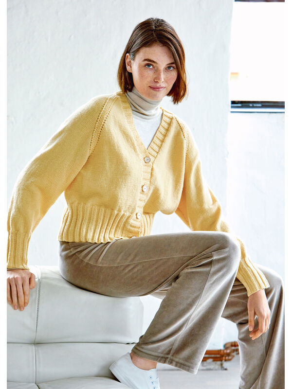 Lana Grossa CARDIGAN Cool Wool - Stickmönster (DK)
