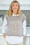 Lana Grossa SLIPOVER Cool Wool Lace - Stickmönster (DK)
