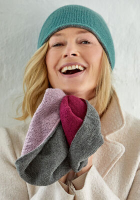 VÄNDBAR MÖSSA Cool Wool Lace - Stickmönster (DK) från Lana Grossa