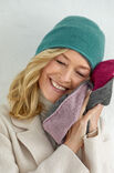 Lana Grossa VÄNDBAR MÖSSA Cool Wool Lace - Stickmönster (DK)